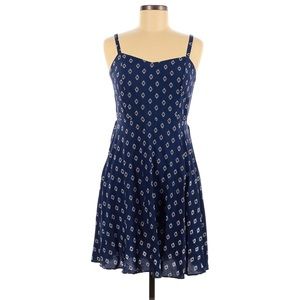 Navy blue mini dress
